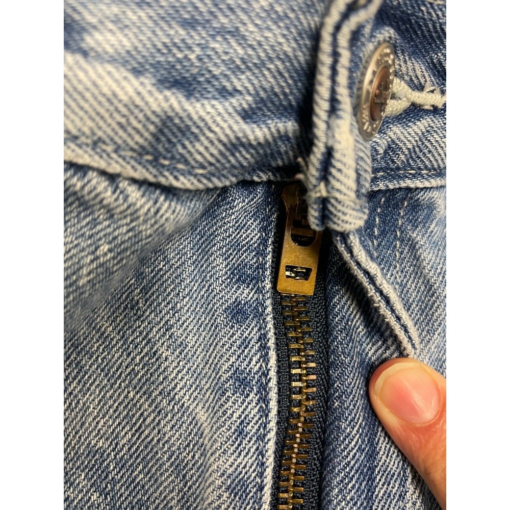 vintage Levi's Silver Tab Jeans mens 32x27 blue 1990s straight Leg - Picture 3 of 10
